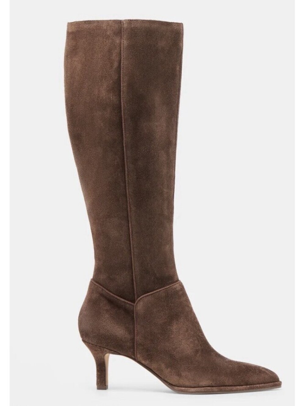 NIB Aldy Women’s Size 8 Boots Dk Brown Suede Free Shipping - Picture 3 of 5